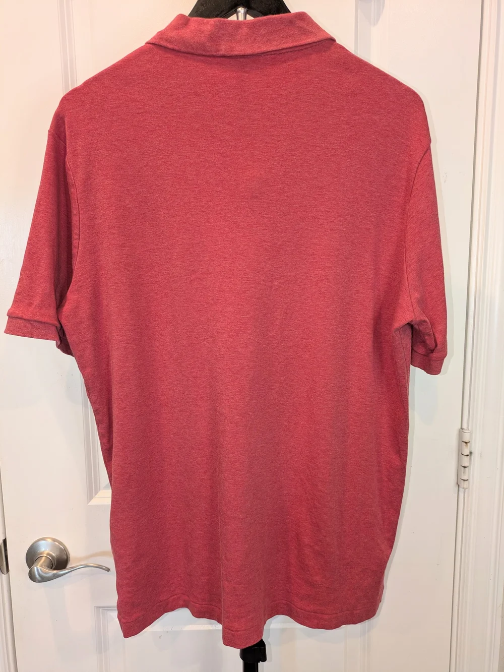 Polo Ralph Lauren Men’s L Classic Fit Red Heather Cotton Pony Polo Shirt